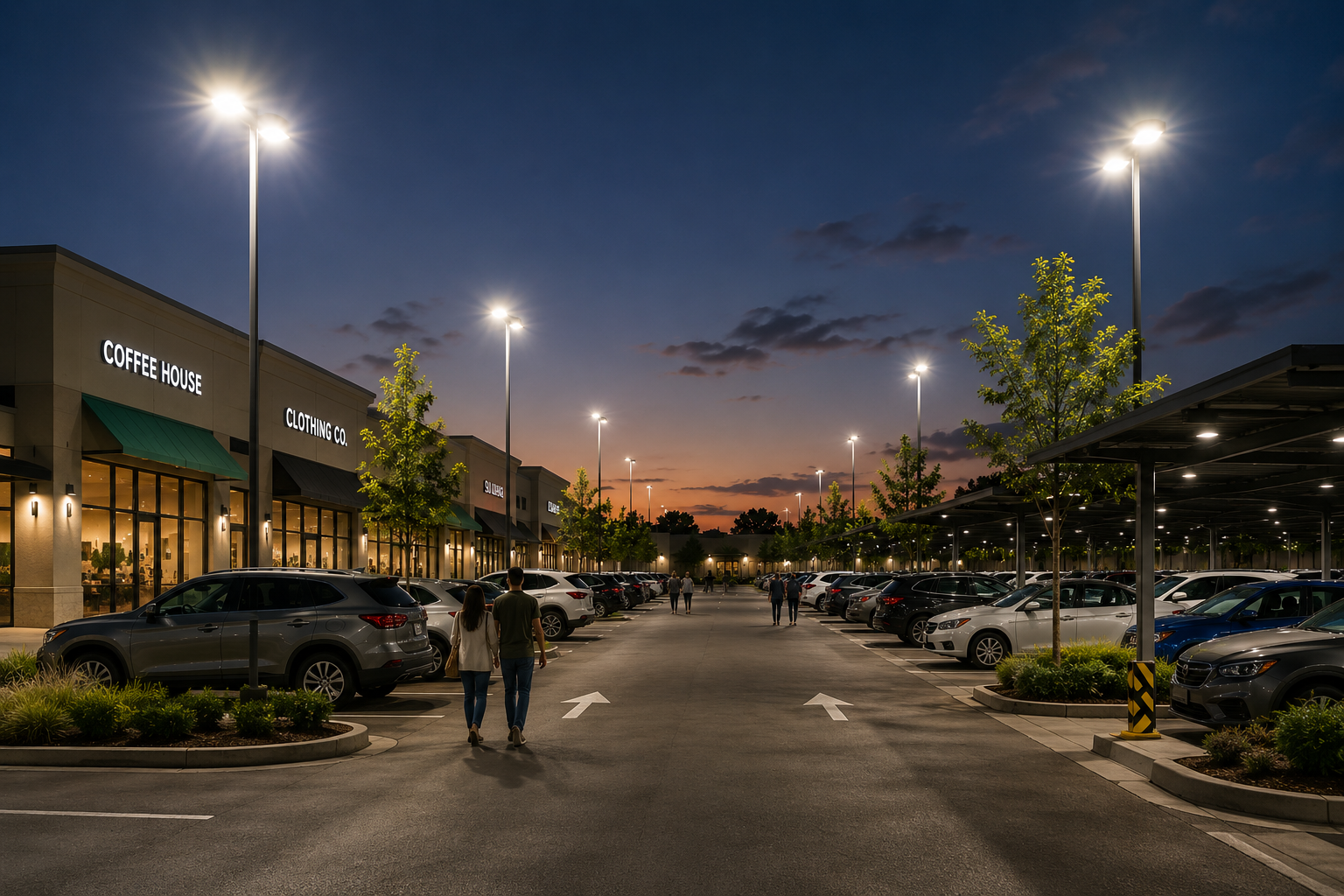 Parking and Street Lights