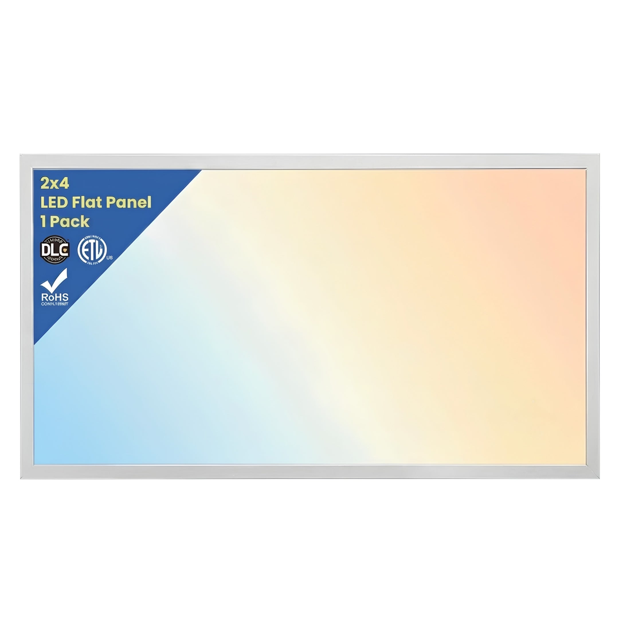 LED Flat Panel Ceiling Light – 2x4, 2x2, 1x4 ft