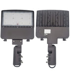 150W LED Parking Lot Light, 24000LM 5700K Daylight Outdoor Flood Light, IP65 Waterproof for Pole Barn, Stadium, Driveway, Gym - 0-10V Dimmable, 100-277V
