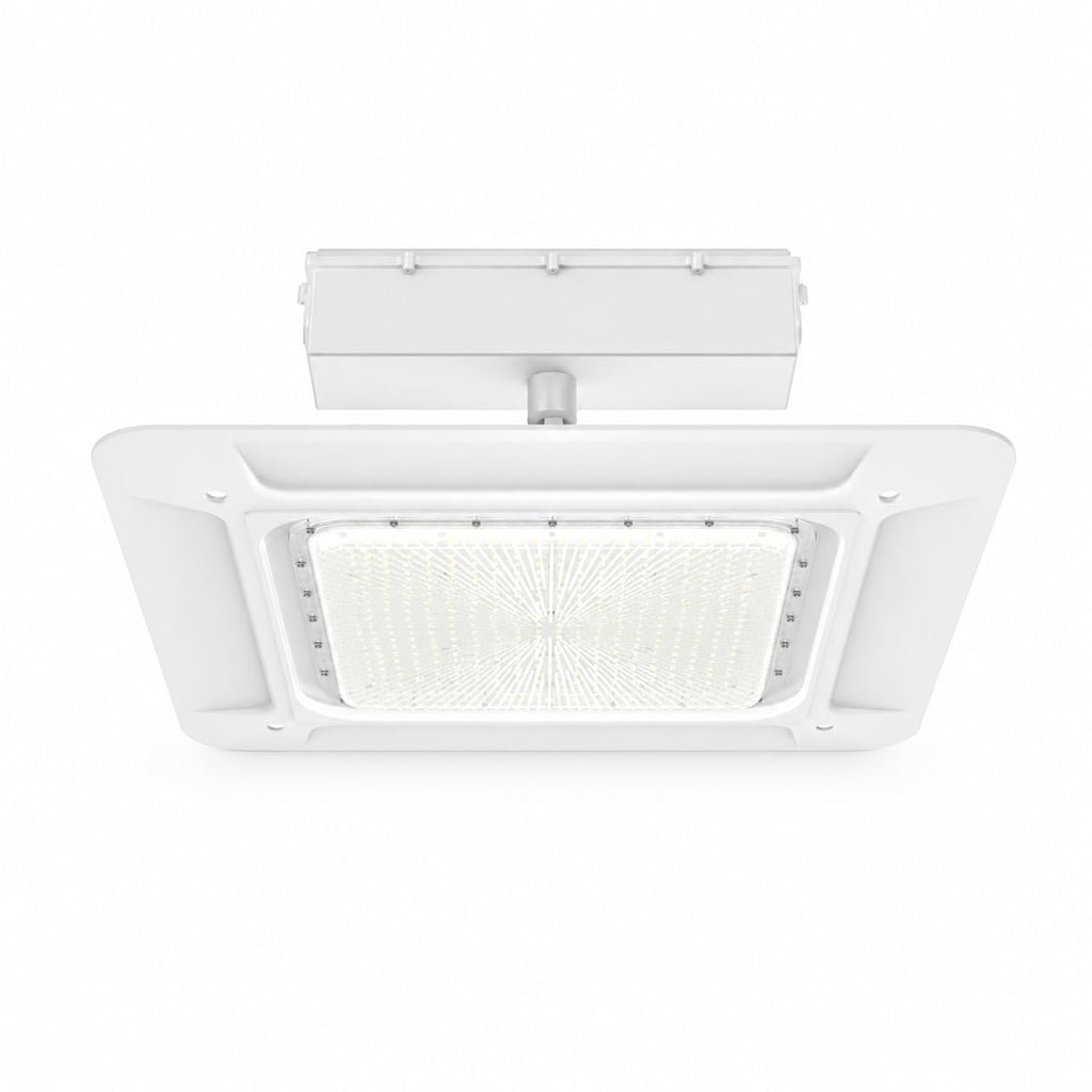 240W LED Canopy Light – UL/DLC Certified Gas Station Light, 120° Beam Angle Commercial Canopy Lights for Carport, Parking Garages, Warehouses, Loading Bays – 38,400LM 5700K Daylight – IP65 Waterproof