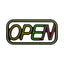 LED Sign, 35.43" x 17.71", RGB, Bright Neon, Energy-Efficient, Safe, Durable - Open Sign