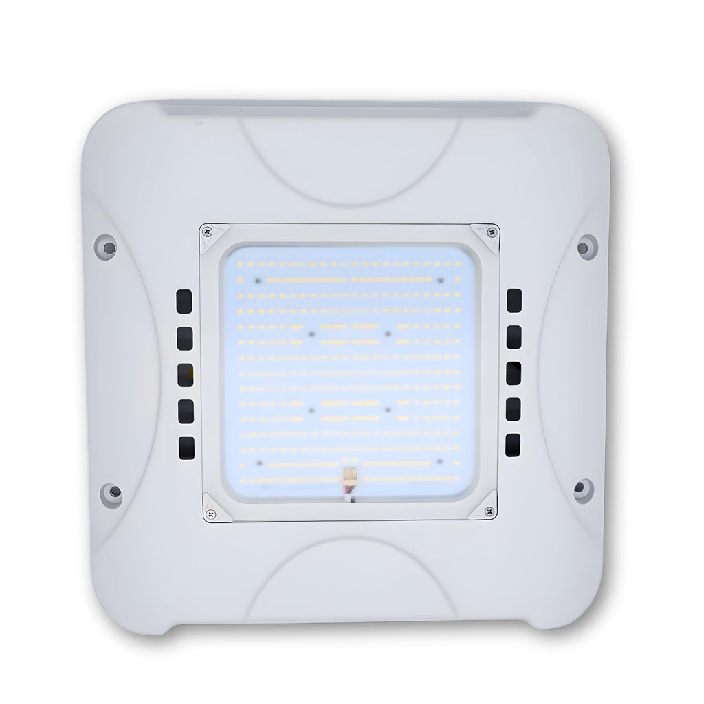 300W LED Canopy Light, Waterproof Parking Lot Lights for Carport, Warehouse, Gas Station, Carport, Auto Shop - 5700K Daylight, 48000LM, 100-277V