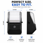 World Smart LED Wall Light for Use in Home, Commercial or Industrial Outdoor Lighting & Spot Light