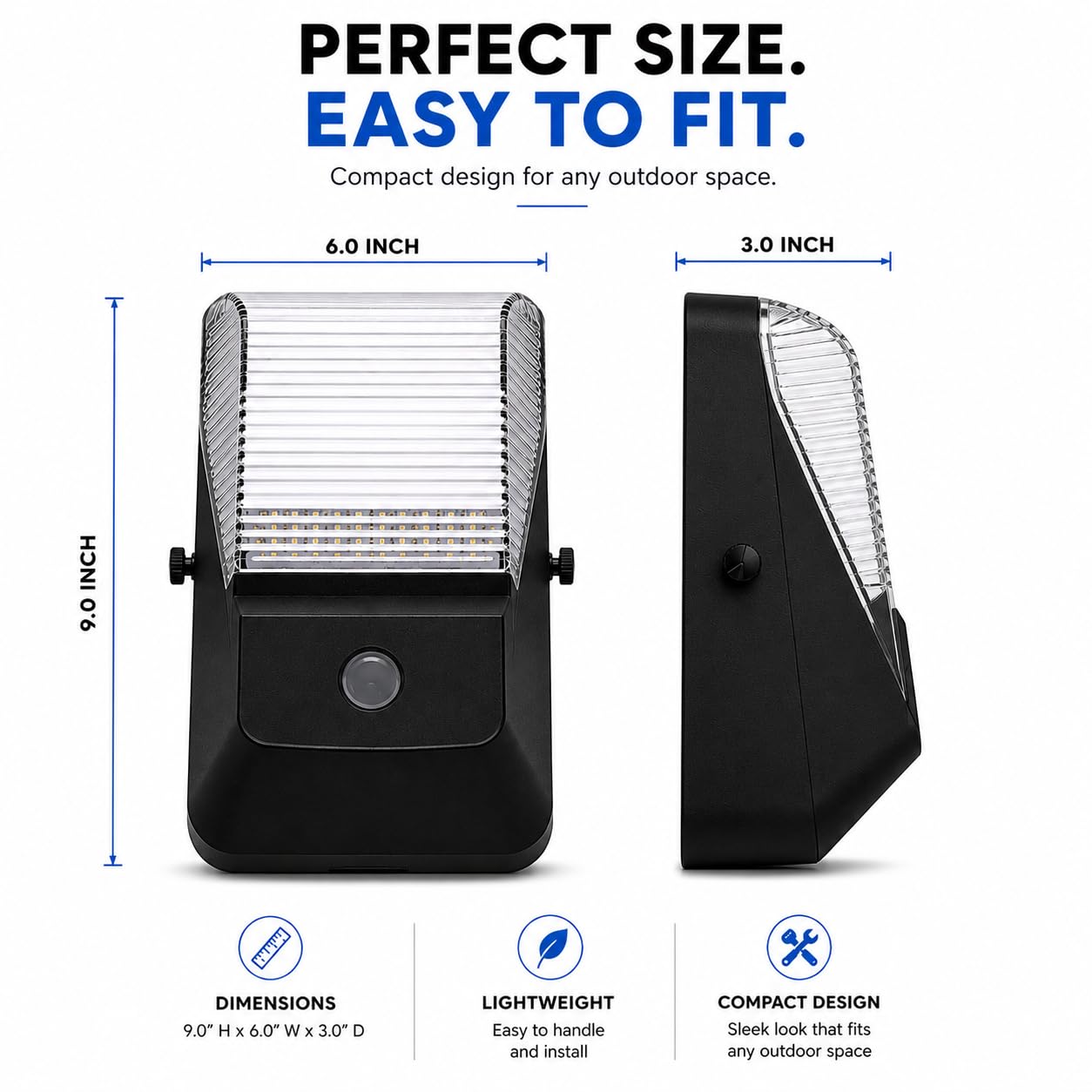 World Smart LED Wall Light for Use in Home, Commercial or Industrial Outdoor Lighting & Spot Light
