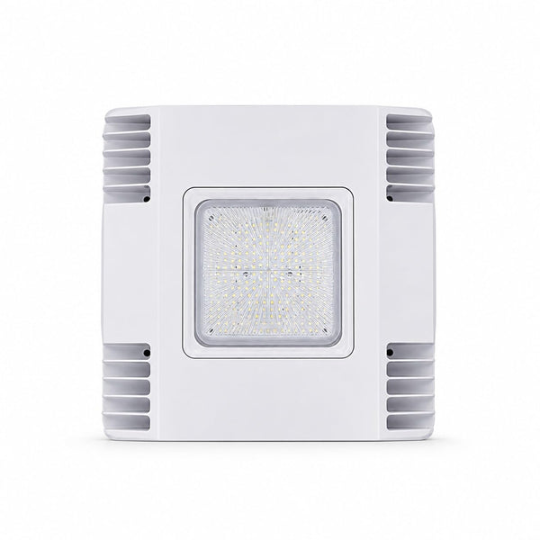 150W LED Canopy Light, Waterproof Parking Lot Lights for carport, Warehouse, Gas Station, Auto Shop - 5700K Daylight, 24000LM, 100-277V Dimmable