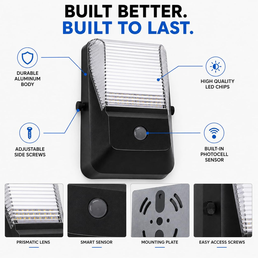 World Smart LED Wall Light for Use in Home, Commercial or Industrial Outdoor Lighting & Spot Light