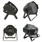 DJ Lights DMX Sound Activated, 54 x 3W LED Par Lights- RGB Stage Light DMX, DJ Par Lighting for Concert, Wedding, Party, Bar, Stage Lighting (1)