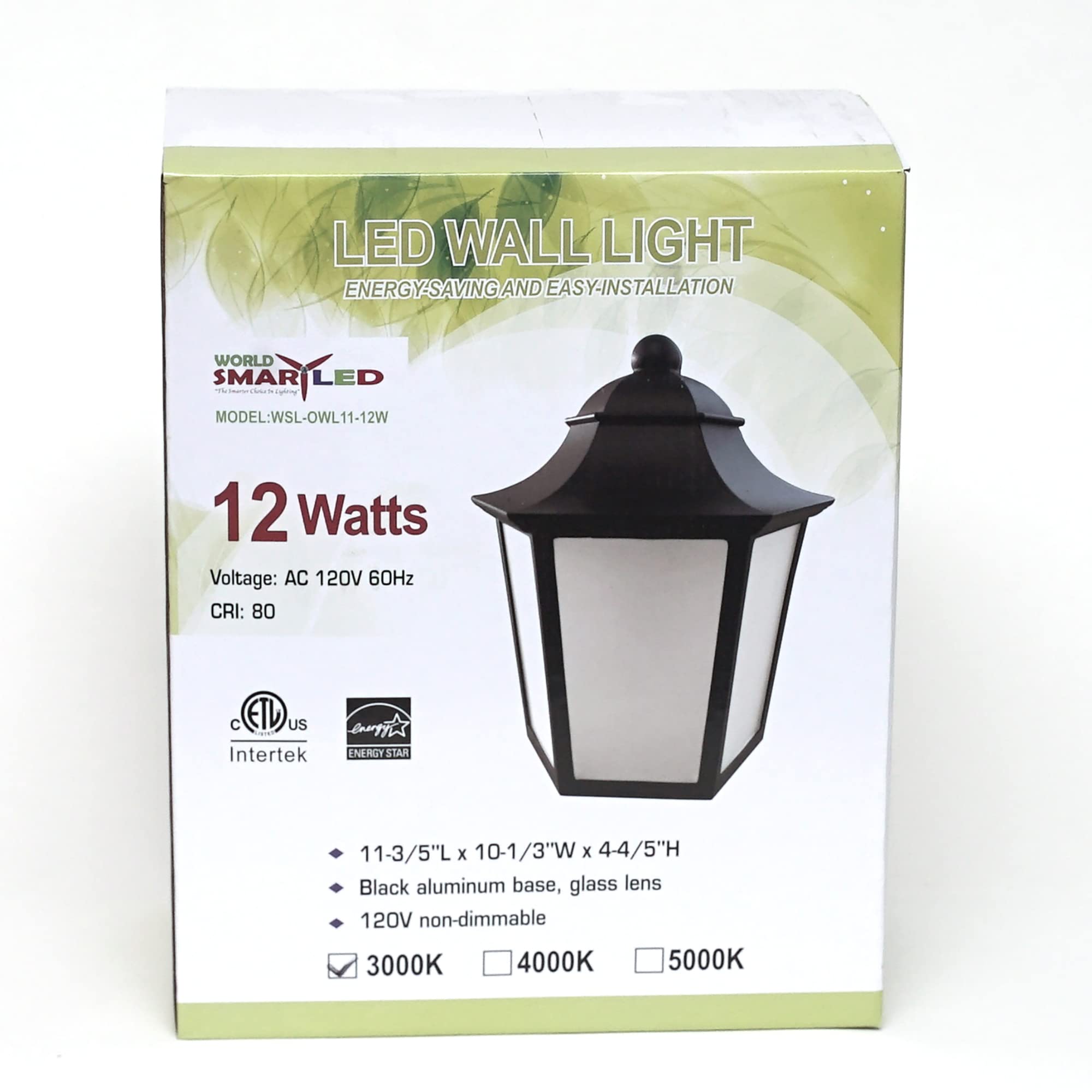 World Smart LED Wall Lantern