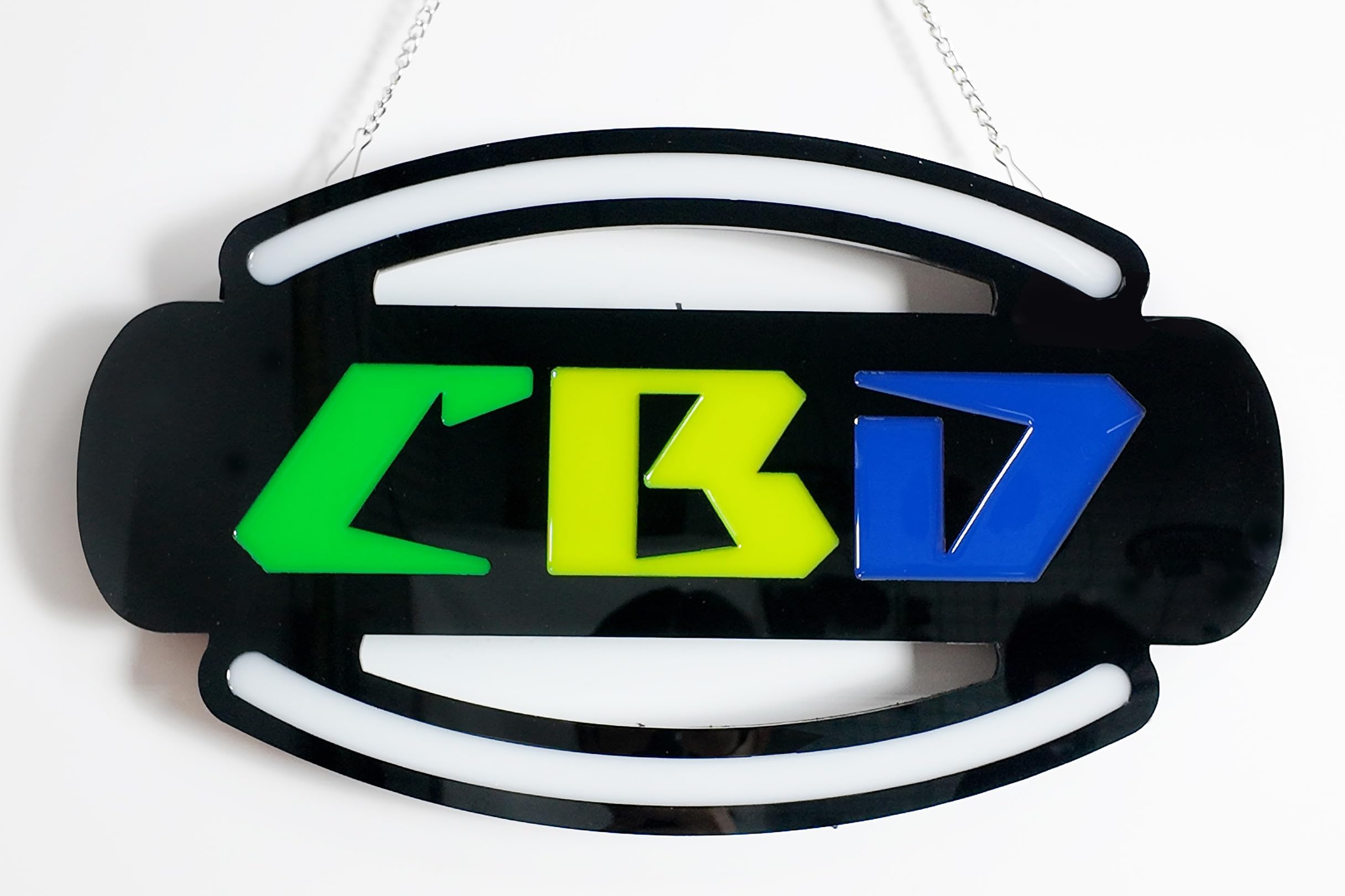 LED Sign, 18" x 11", RGB, Bright Neon, Energy-Efficient, Safe, Durable - Open, Pizza, Soda, ATM, Deli, Coffee, Water, Juice, Fountain Drink, VAPE, Lottery, Bar, Restroom, Milk (Multicolor, CBD) Main image