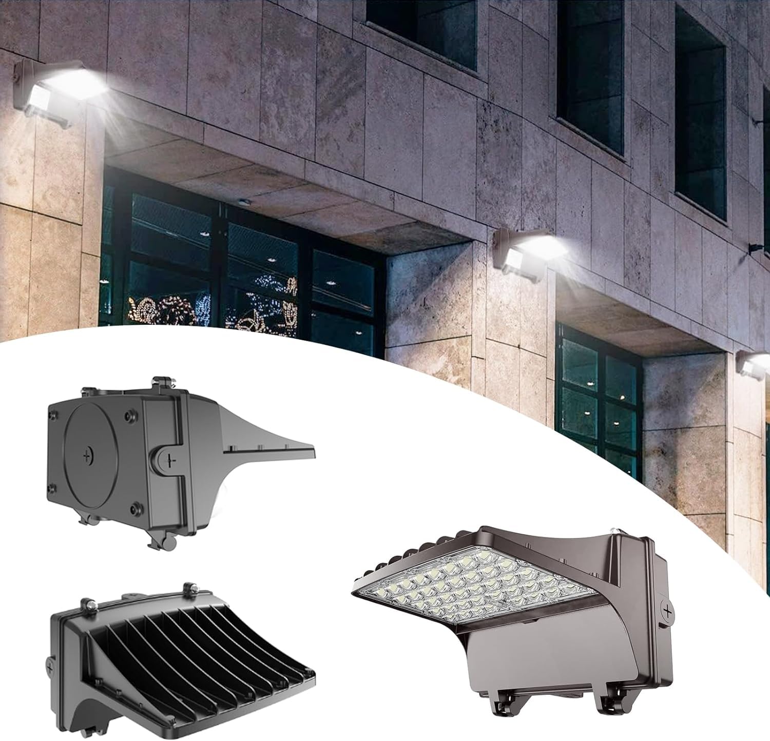 World Smart LED Flood Light Outdoor - Spot Light & Outdoor Lighting Fixture for Home, Commercial, or Industrial Settings