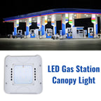 300W LED Canopy Light, Waterproof Parking Lot Lights for Carport, Warehouse, Gas Station, Carport, Auto Shop - 5700K Daylight, 48000LM, 100-277V