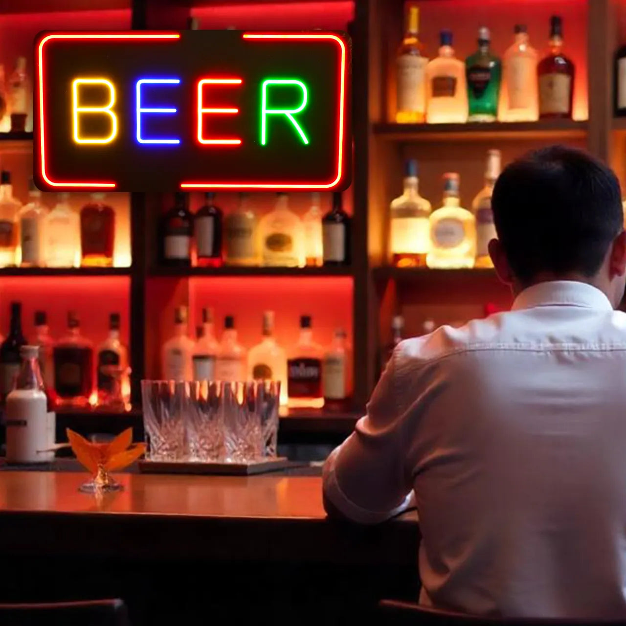 Neon Sign BEER Secondary image