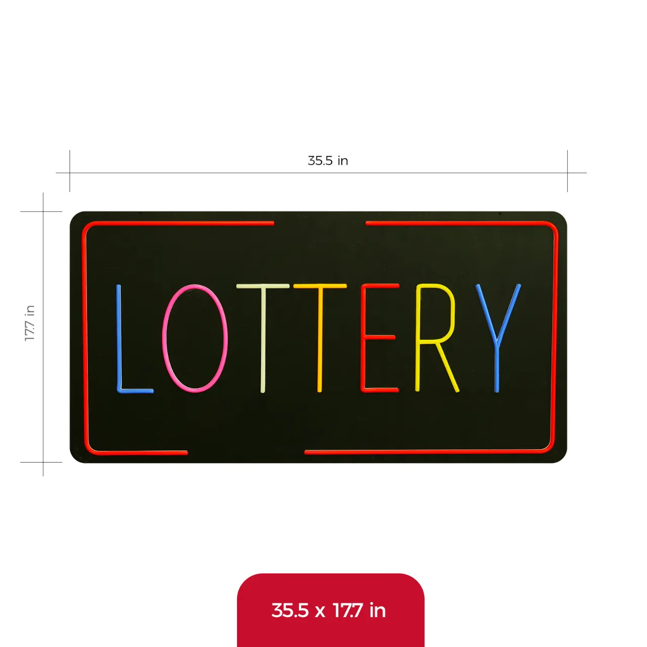 Neon Sign LOTTERY Secondary image