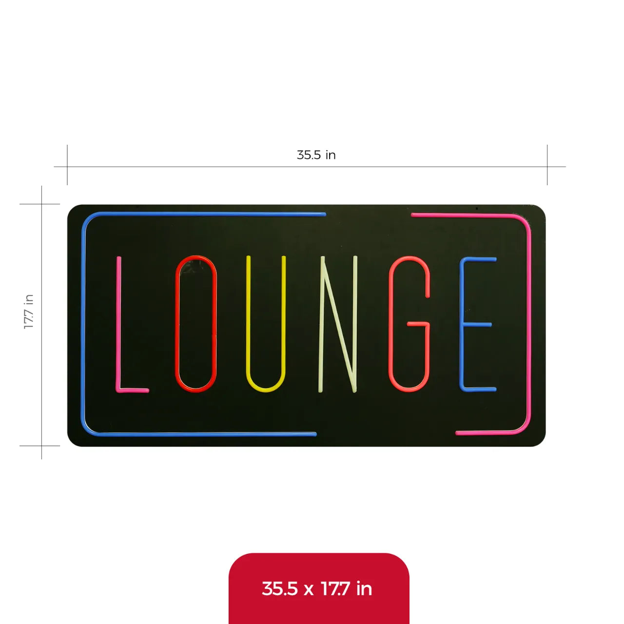 Neon Sign LOUNGE Secondary image