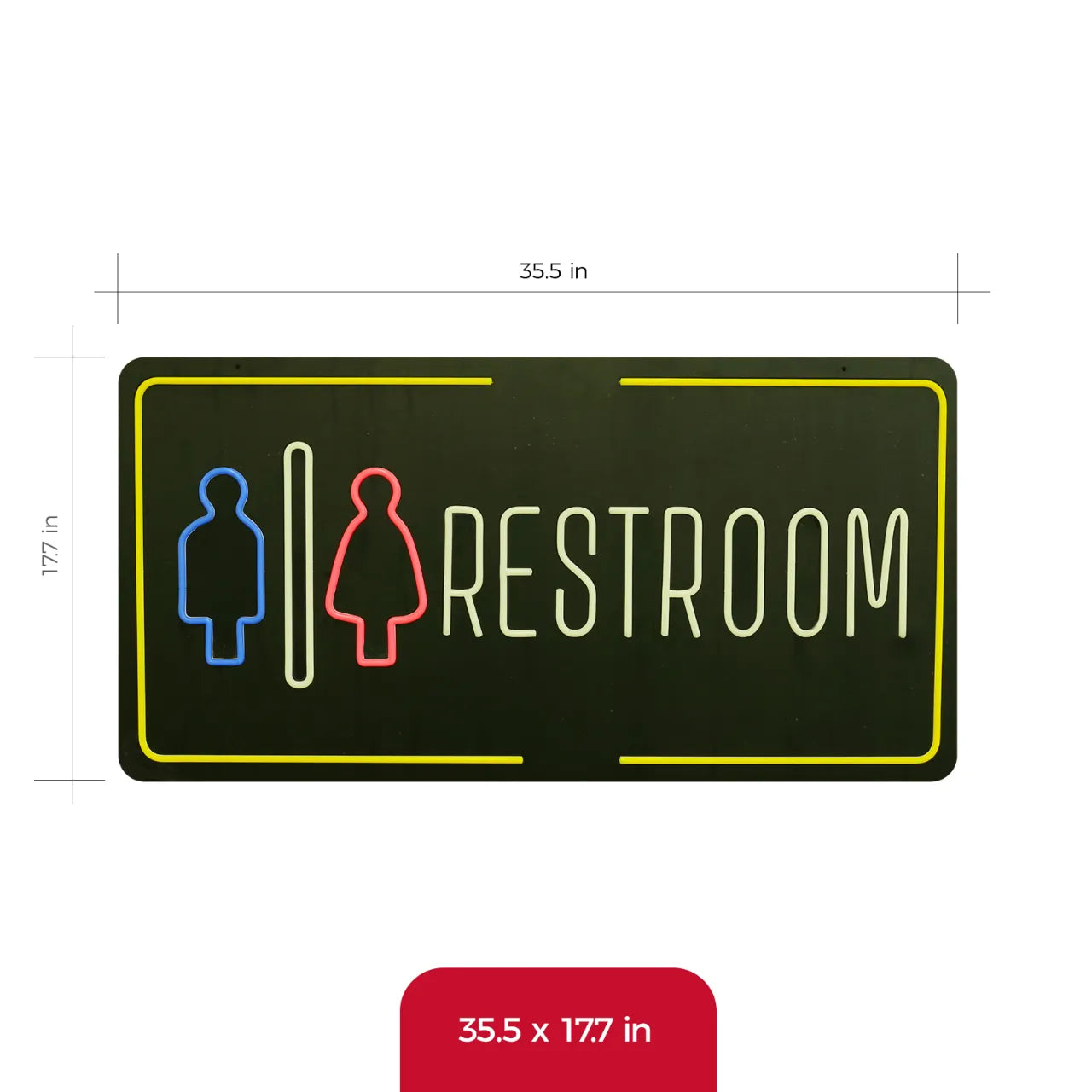 restroom – product size